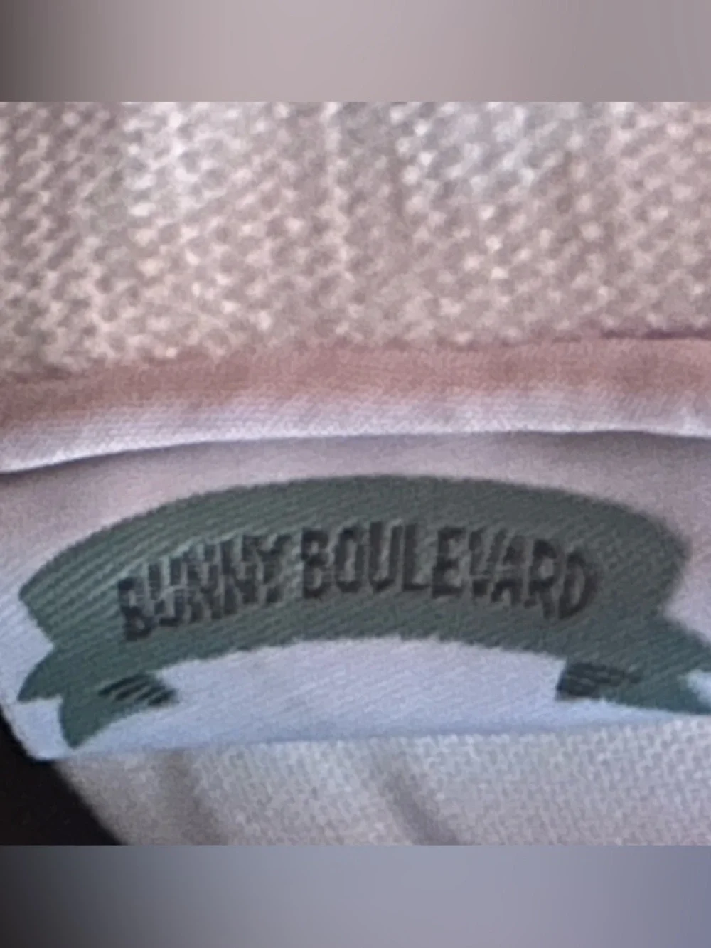 Set of Bunny Boulevard Pink girl and Blue boy Bunny Holiday Throw Pillows!